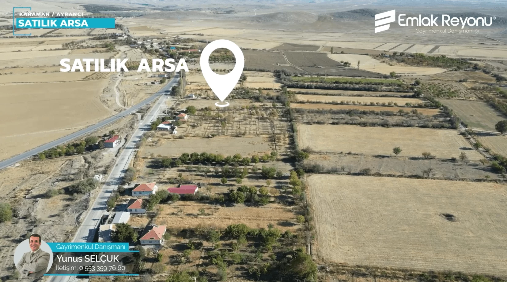 AYRANCI MERKEZ de KONUT İMARLI SATILIK ARSA