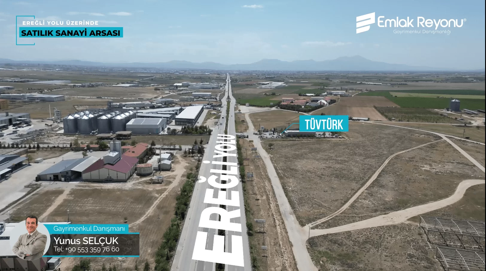 EREĞLİ YOLUNA CEPHELİ TİCARİ İMARLI SATILIK ARSA