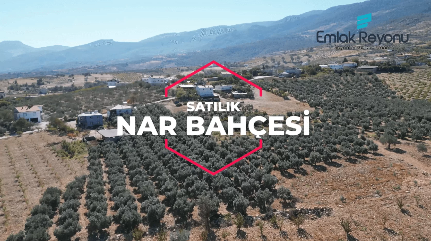 MUT IŞIKLAR KÖYÜ'NDE SATILIK NAR BAHÇESİ