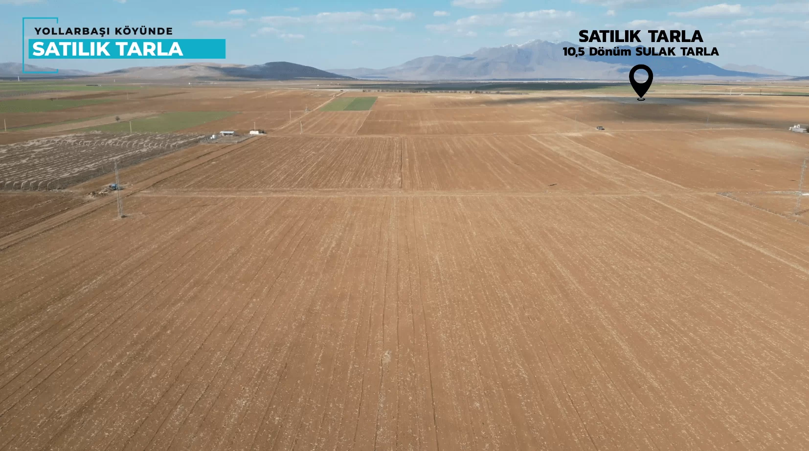 YOLLARBAŞINDA 26.200m² SATILIK TARLA