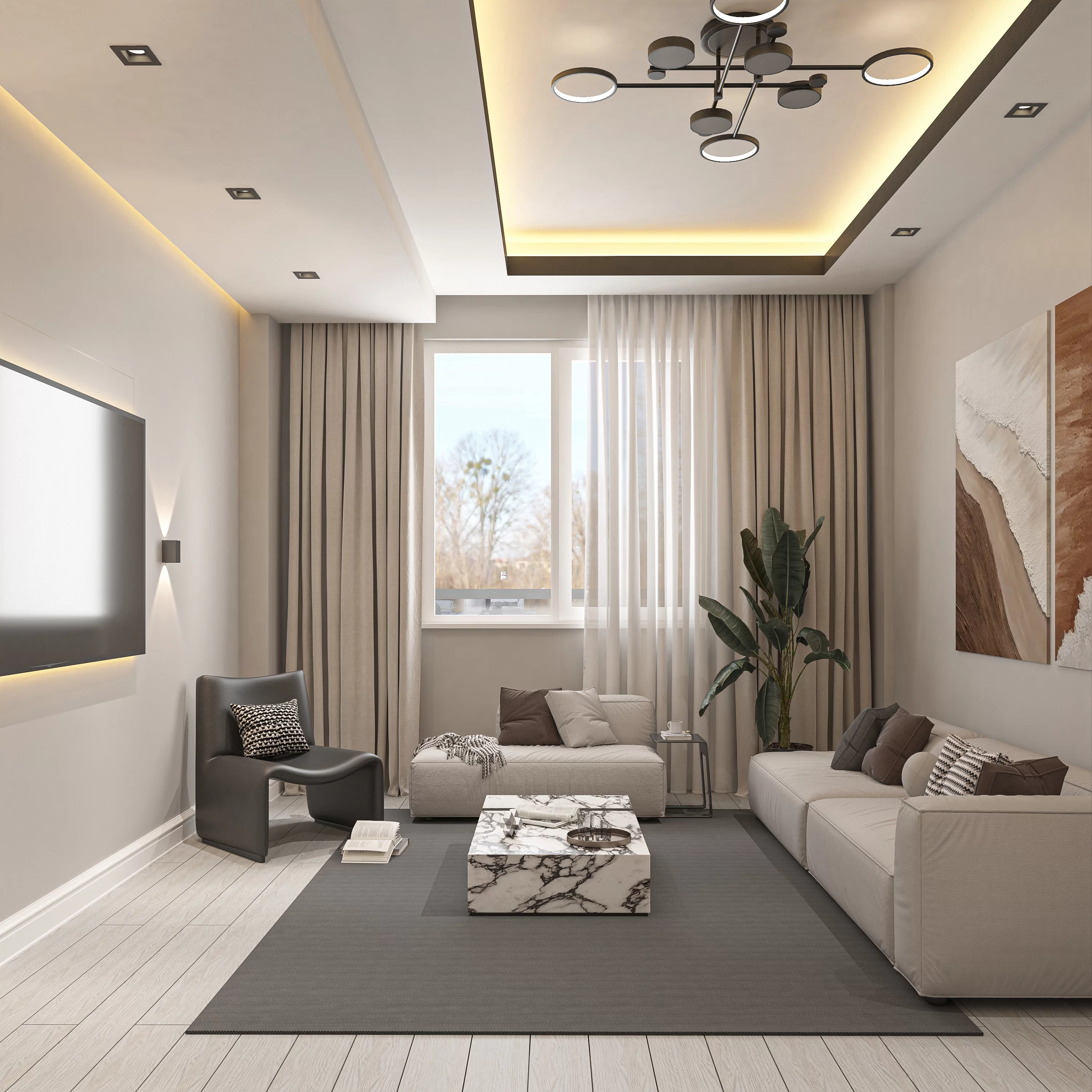 KOLEKSİYON OBA KONUTLARINDA SATILIK 3+1 DAİRE