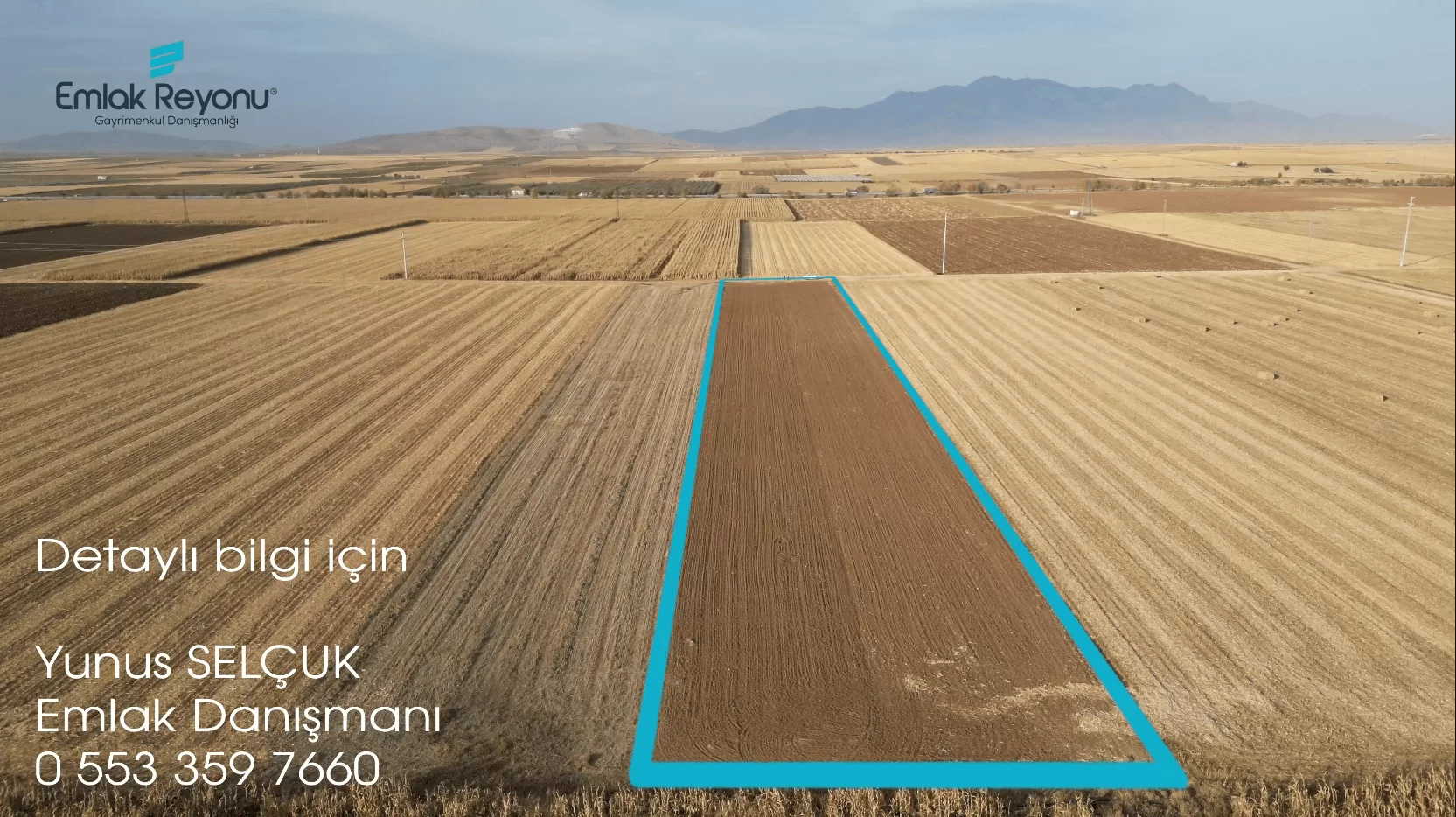 YOLLARBAŞINDA 8787m² SATILIK TARLA