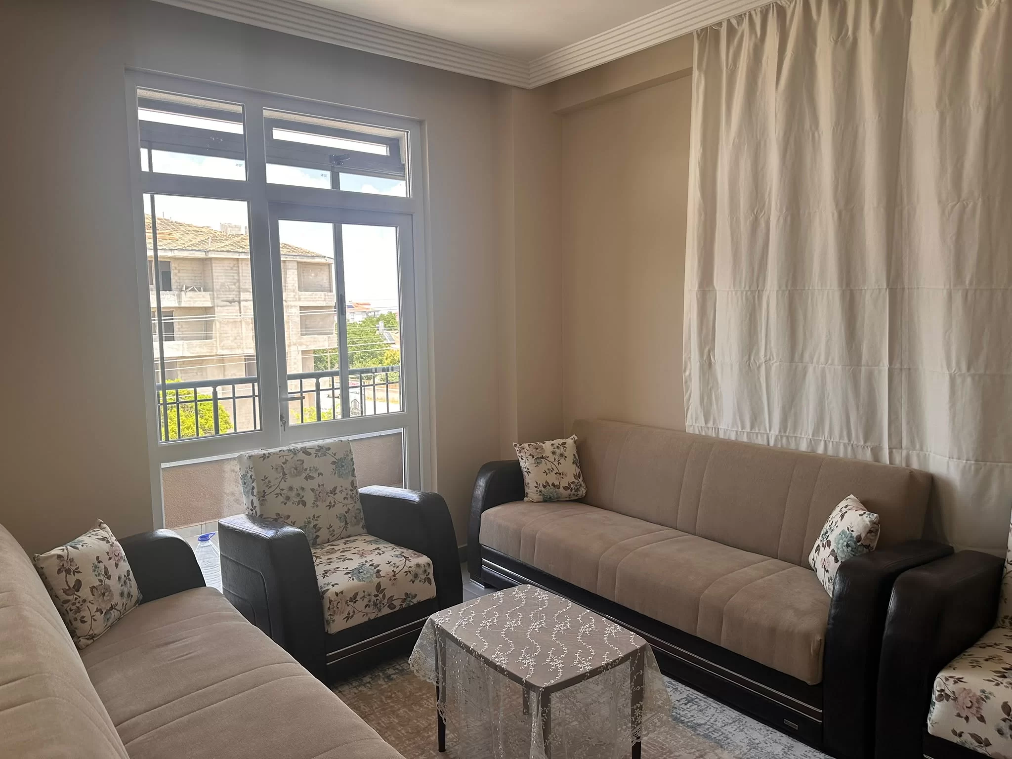 YENİ ADLİYEYE YAKIN KONUMDA 2+1 EŞYALI KİRALIK DAİRE