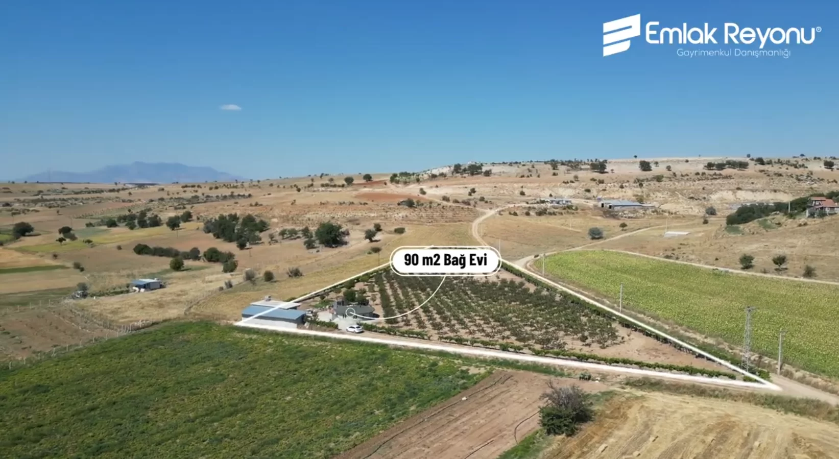 MORCALI'da DOĞA İÇİNDE SATILIK BAHÇE VE EVİ