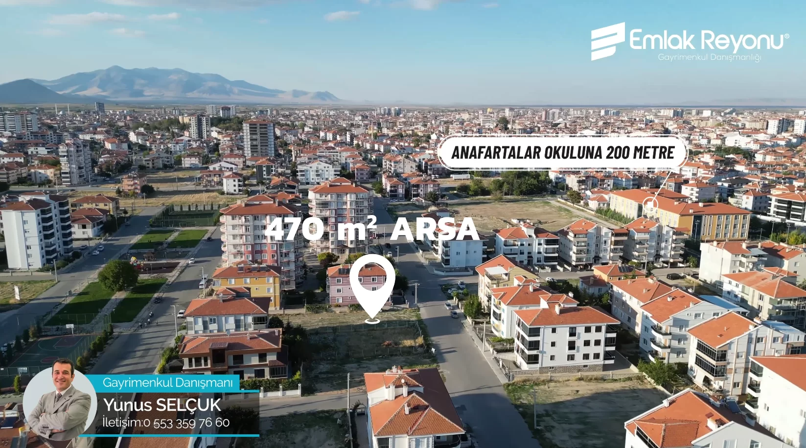 KARAMANOĞLU MEHMET BEY MAH.de SATILIK ARSA
