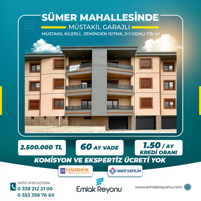 Sümer Konutları 6 Daire