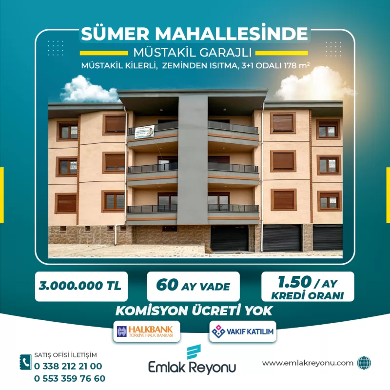 Sümer Konutları 6 Daire