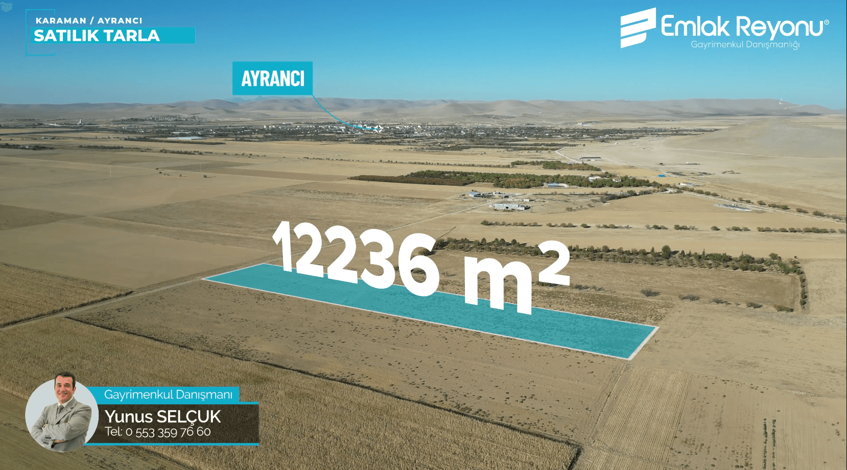 Ayrancıda Satılık Tarla