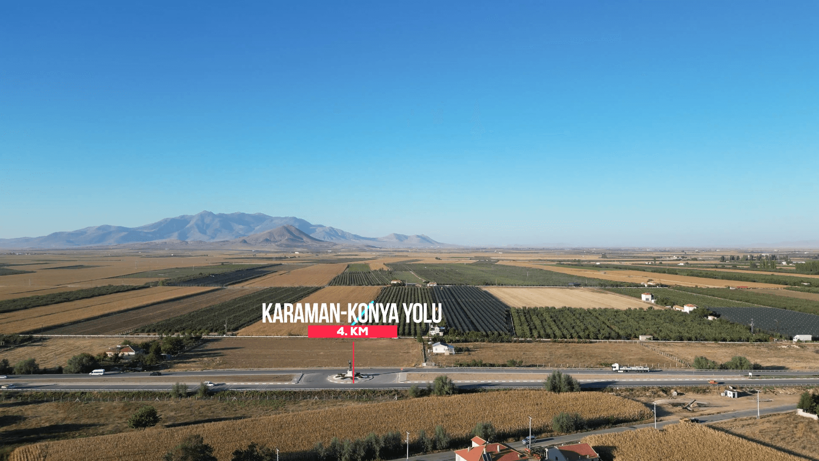 Konya Yolu 4.km de Satılık Elma Bahçesi