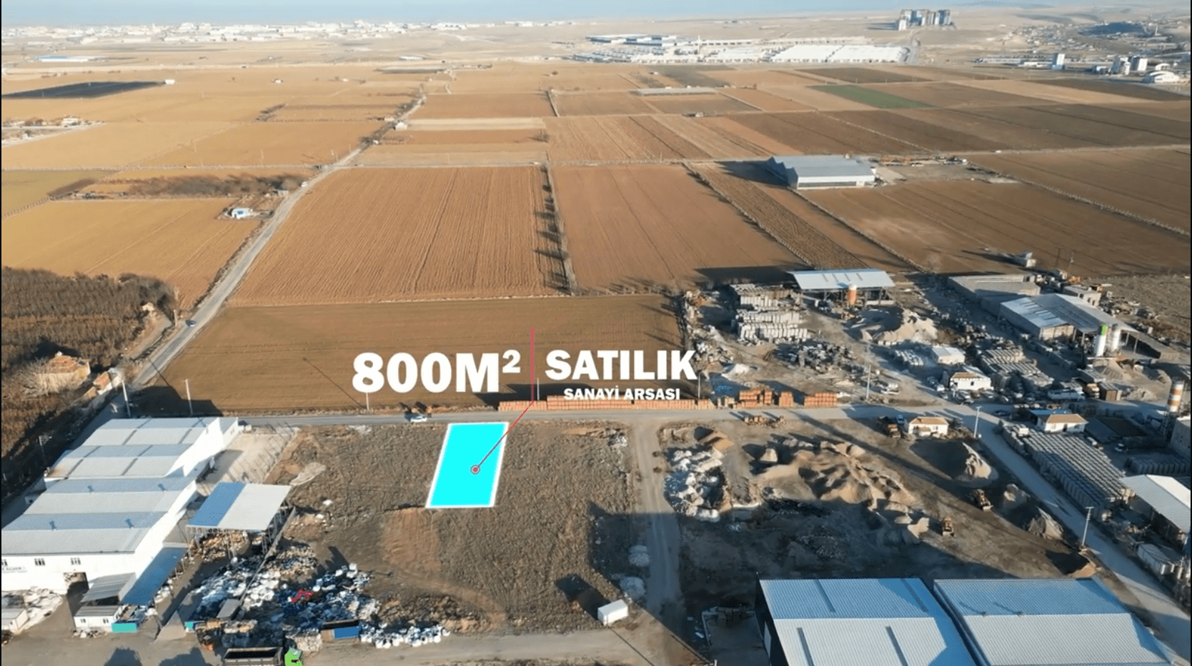 Hamidiye Mah.de Sanayi İmarlı Satılık Arsa