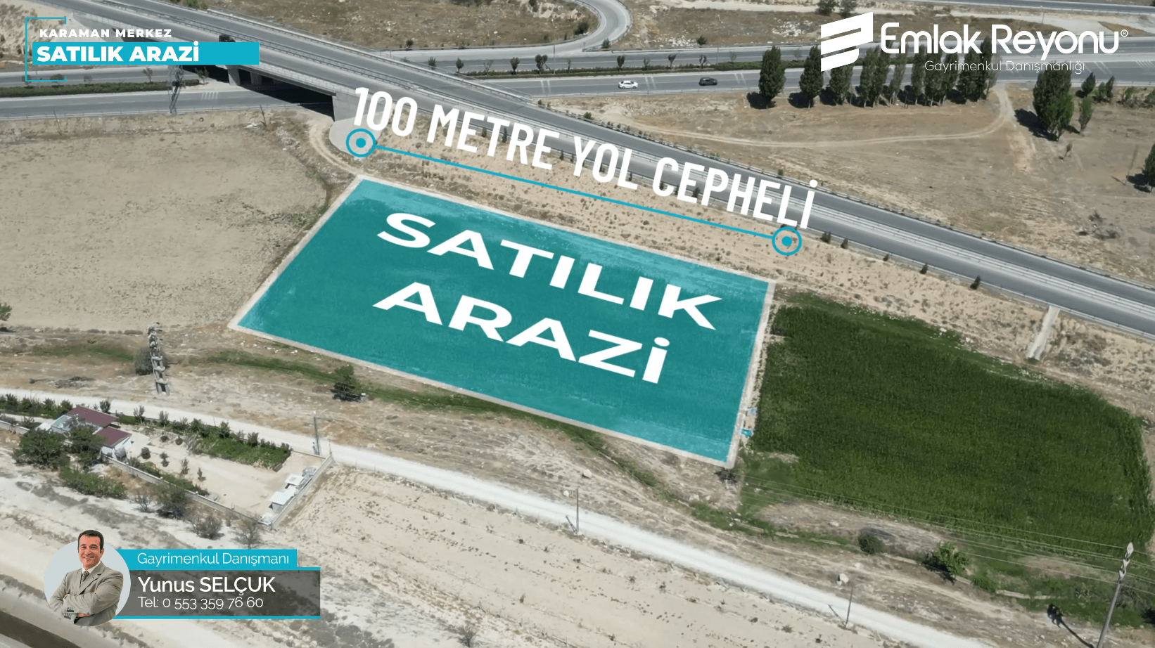 Karaman Merkezde, Satılık Arazi Fırsatı!